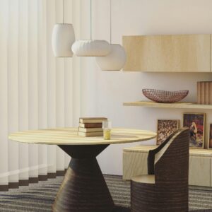 Scandinavian Wooden Dining Table