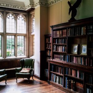 classic-wood-library-bookshelf